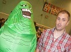 Slimer at Wales Comic Con April 2017